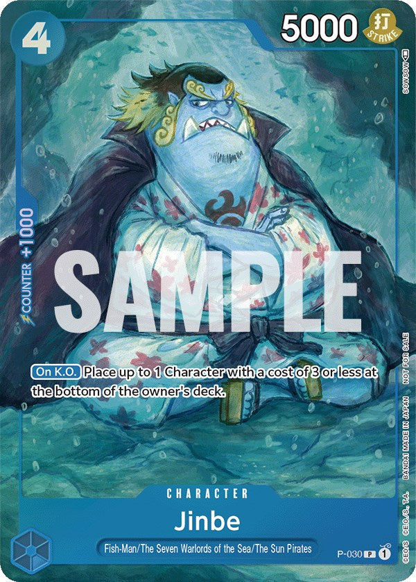 Jinbe (Event Pack Vol. 1) [One Piece Promotion Cards] | Cards and Coasters CA