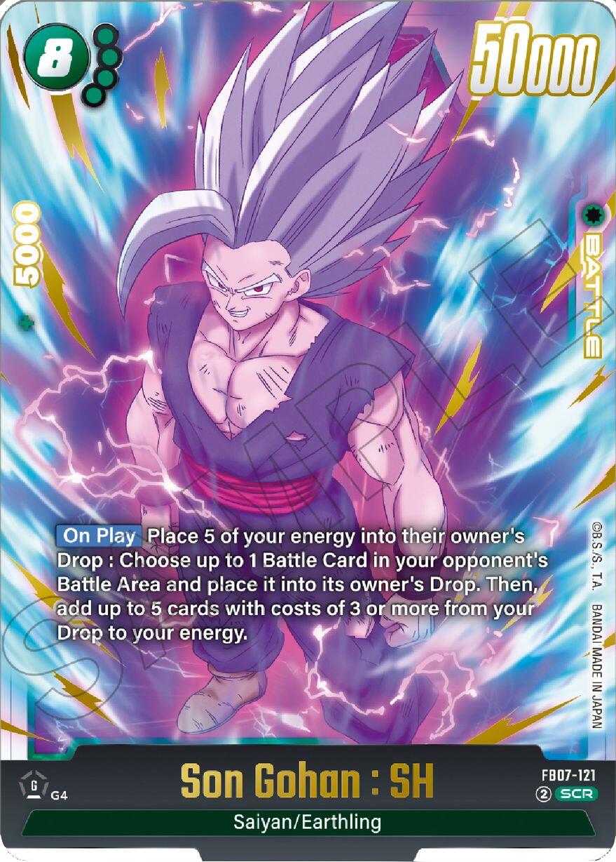 Son Gohan : SH (FB07-121) [Wish For Shenron] | Cards and Coasters CA