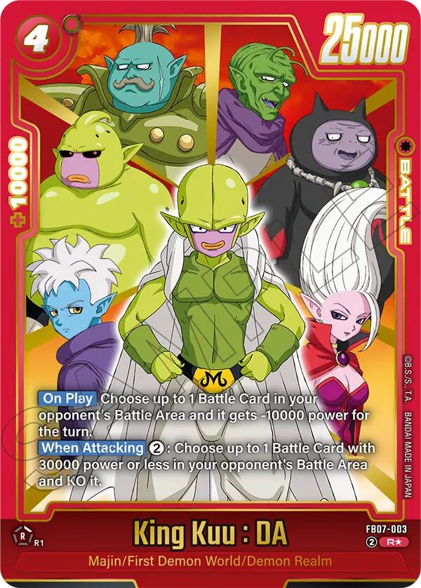 King Kuu : DA (Alternate Art) [Wish For Shenron] | Cards and Coasters CA