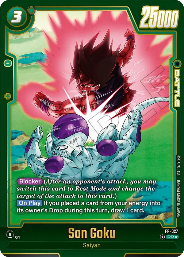 Son Goku (FP-027) (Alternate Art) [Fusion World Promotion Cards] | Cards and Coasters CA