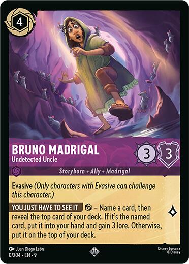 Bruno Madrigal - Undetected Uncle (0/204) [Fabled] | Cards and Coasters CA