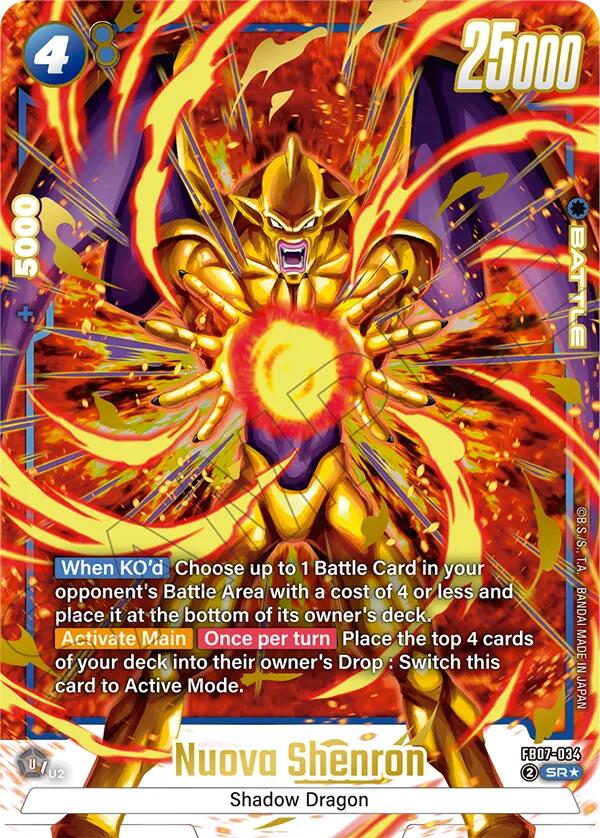 Nuova Shenron (FB07-034) (Alternate Art) [Wish For Shenron] | Cards and Coasters CA