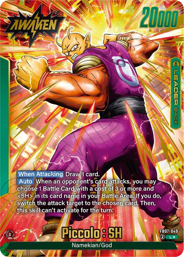 Piccolo : SH (FB07-049) (Alternate Art) [Wish For Shenron] | Cards and Coasters CA