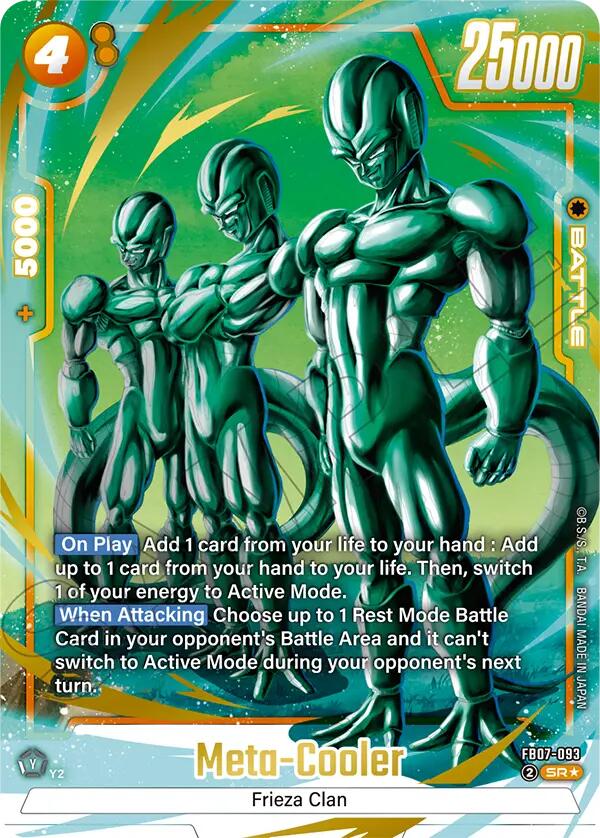 Meta-Cooler (Alternate Art) [Wish For Shenron] | Cards and Coasters CA