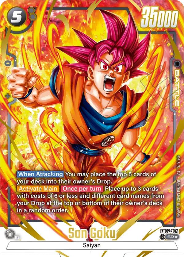 Son Goku (FB07-104) (Alternate Art) [Wish For Shenron] | Cards and Coasters CA