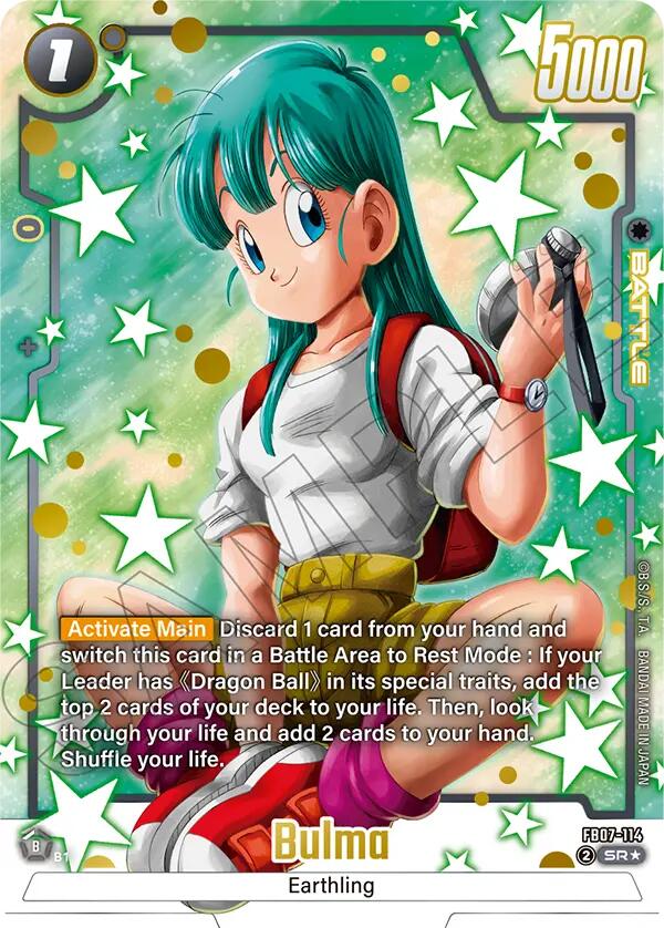 Bulma (FB07-114) (Alternate Art) [Wish For Shenron] | Cards and Coasters CA