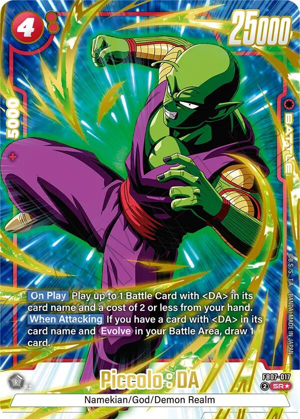 Piccolo : DA (Alternate Art) [Wish For Shenron] | Cards and Coasters CA
