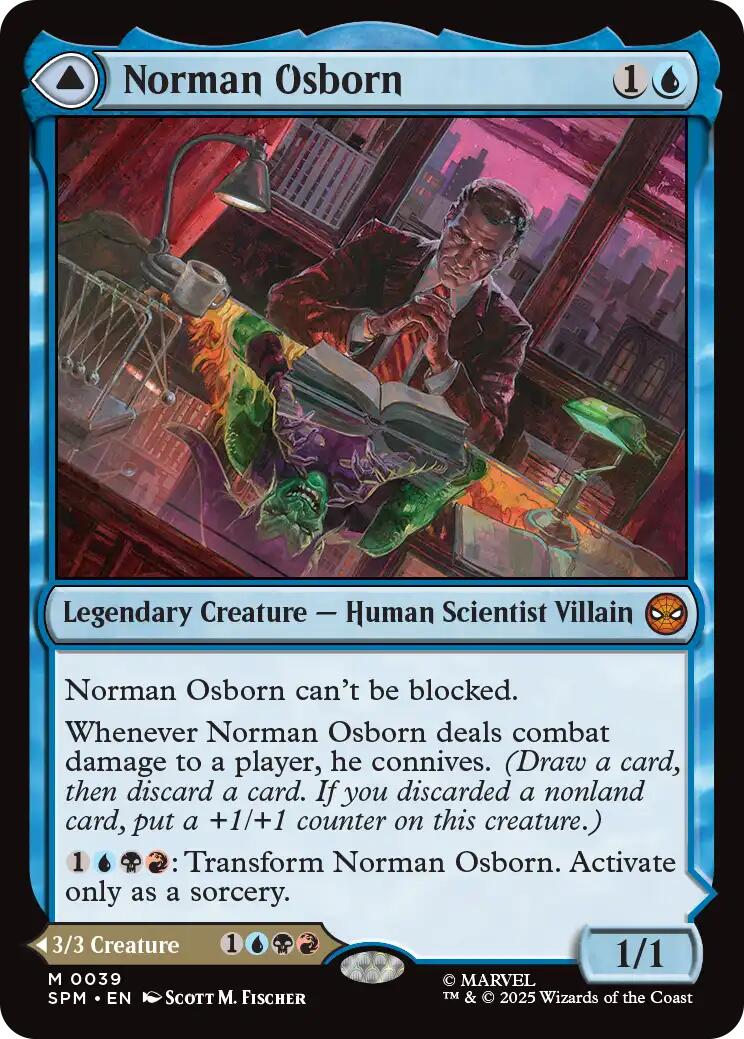 Norman Osborn [Marvel's Spider-Man] | Cards and Coasters CA