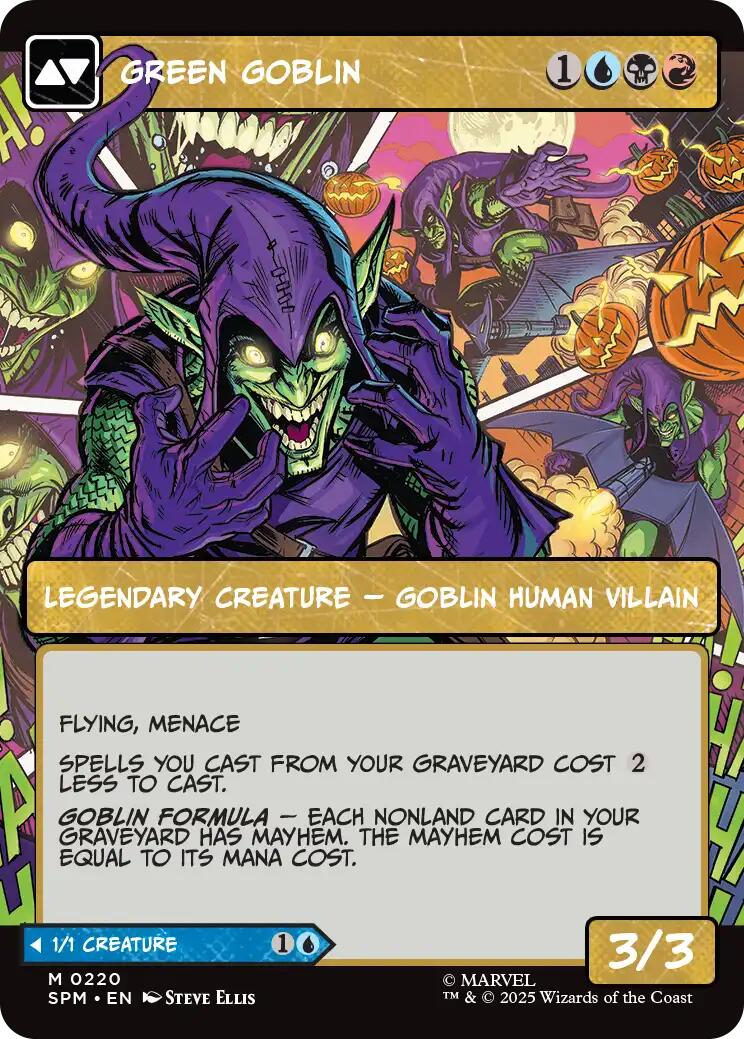 Norman Osborn (Borderless) [Marvel's Spider-Man] | Cards and Coasters CA