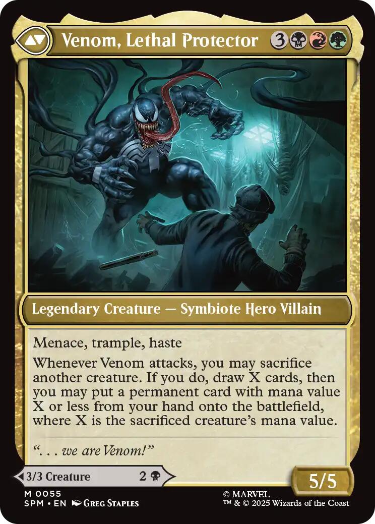 Eddie Brock [Marvel's Spider-Man] | Cards and Coasters CA