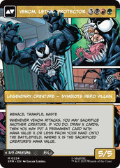 Eddie Brock (0224) (Borderless) [Marvel's Spider-Man] | Cards and Coasters CA