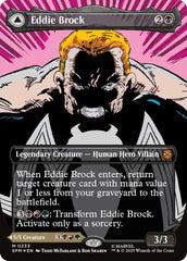 Eddie Brock (0233) (Borderless) [Marvel's Spider-Man] | Cards and Coasters CA