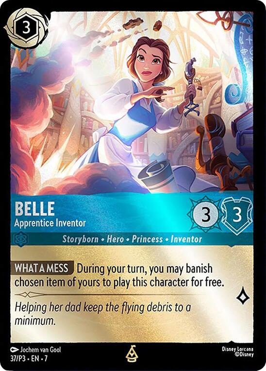 Belle - Apprentice Inventor (37) [Promo Cards] | Cards and Coasters CA