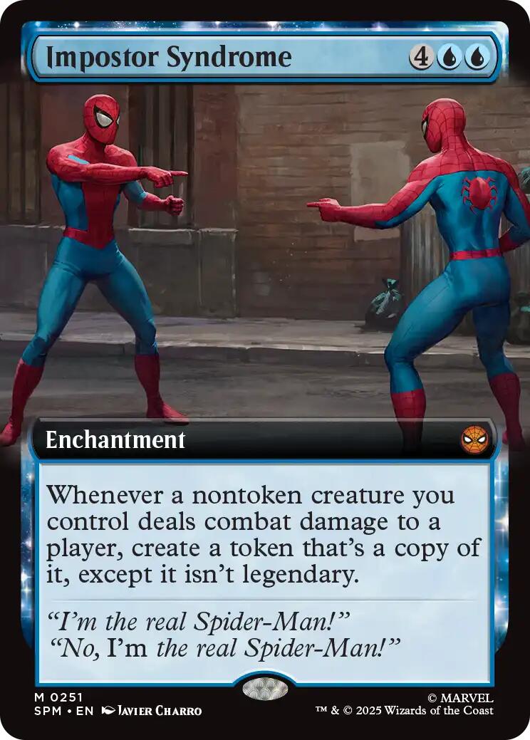 Impostor Syndrome (Extended Art) [Marvel's Spider-Man] | Cards and Coasters CA