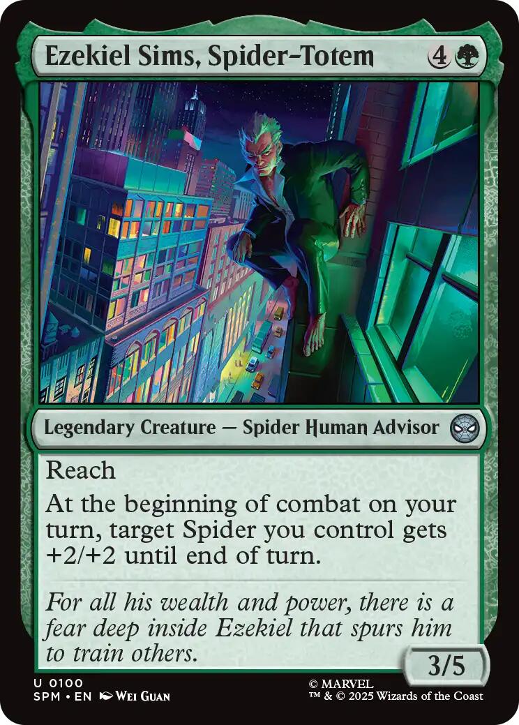 Ezekiel Sims, Spider-Totem [Marvel's Spider-Man] | Cards and Coasters CA