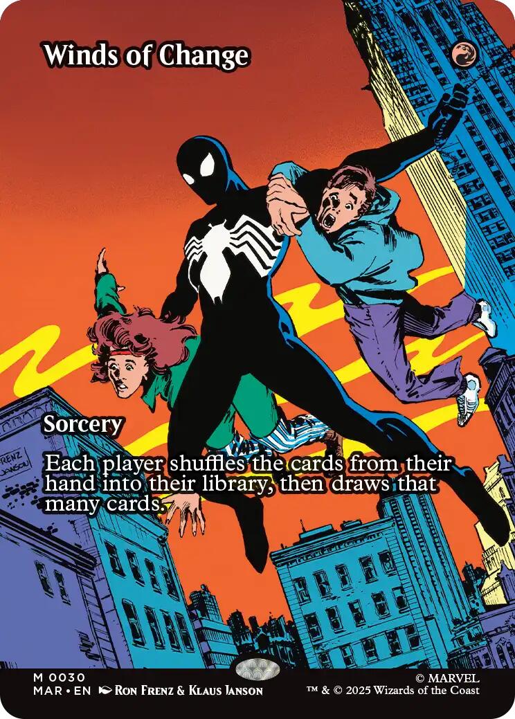 Winds of Change (Borderless) [Marvel's Spider-Man: Eternal-Legal] | Cards and Coasters CA