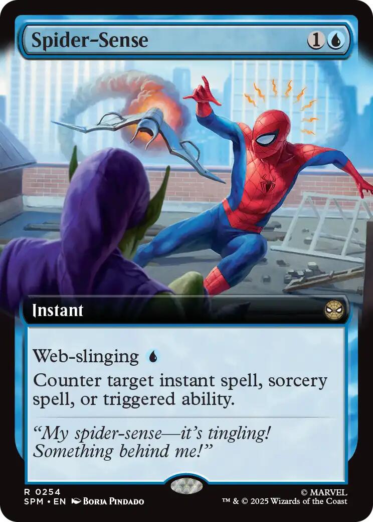 Spider-Sense (Extended Art) [Marvel's Spider-Man] | Cards and Coasters CA