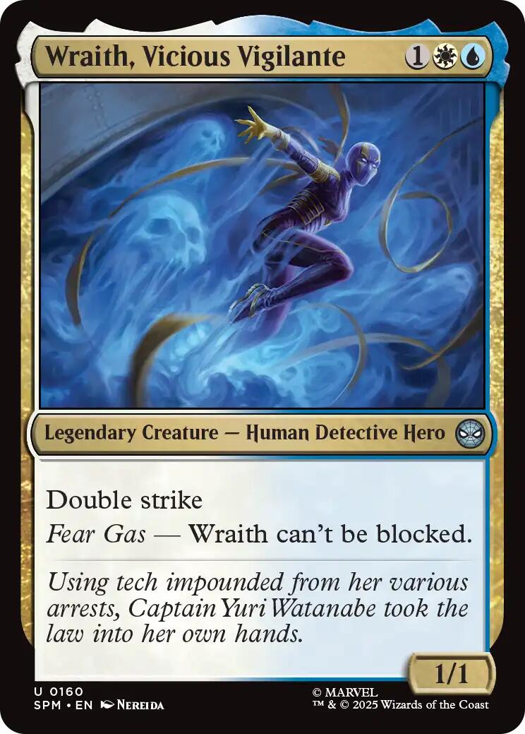 Wraith, Vicious Vigilante [Marvel's Spider-Man] | Cards and Coasters CA