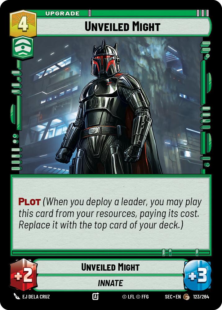 Unveiled Might (123/264) (123/264) [Secrets of Power] | Cards and Coasters CA