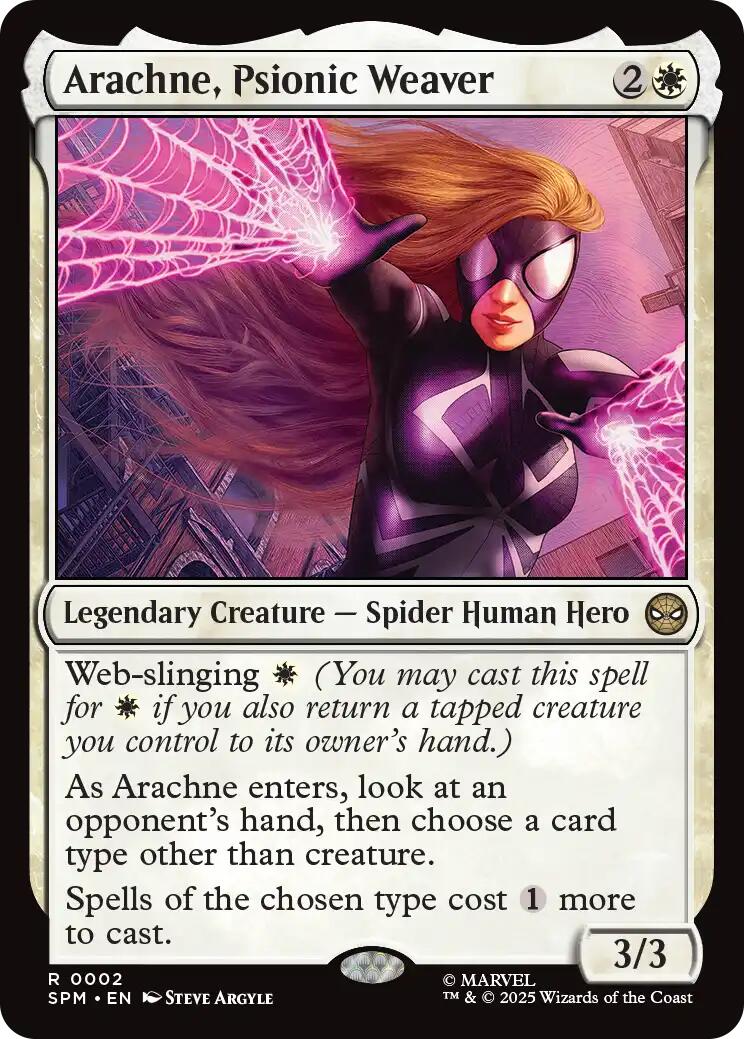 Arachne, Psionic Weaver [Marvel's Spider-Man] | Cards and Coasters CA