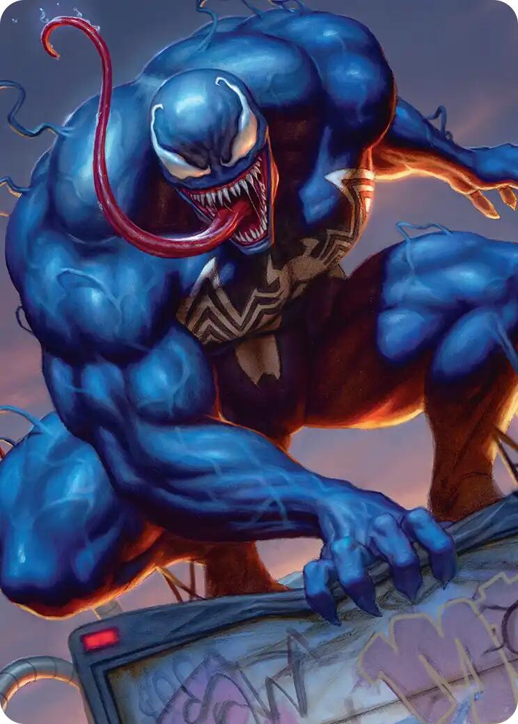 Venom, Deadly Devourer Art Card [Marvel's Spider-Man Art Series] | Cards and Coasters CA