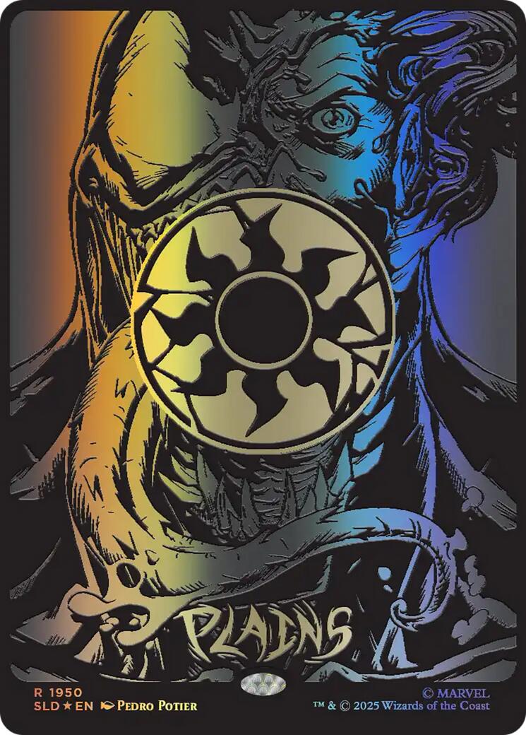 Plains (1950) (Raised Foil) [Secret Lair Drop Series] | Cards and Coasters CA