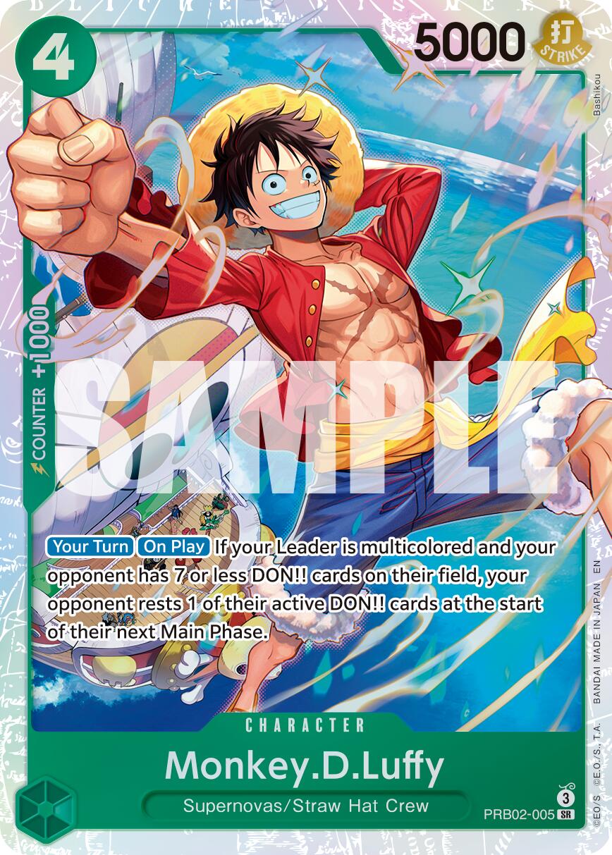 Monkey.D.Luffy [Premium Booster -The Best- Vol. 2] | Cards and Coasters CA