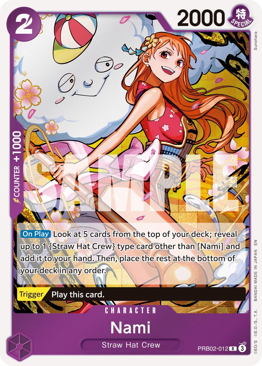 Nami [Premium Booster -The Best- Vol. 2] | Cards and Coasters CA
