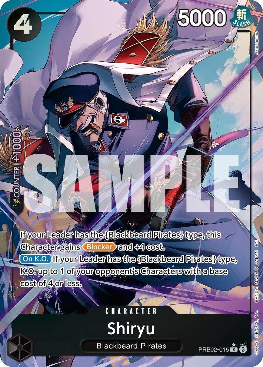 Shiryu (Alternate Art) [Premium Booster -The Best- Vol. 2] | Cards and Coasters CA