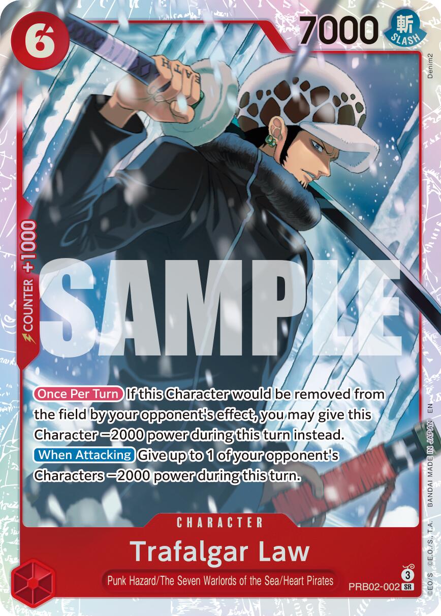 Trafalgar Law [Premium Booster -The Best- Vol. 2] | Cards and Coasters CA