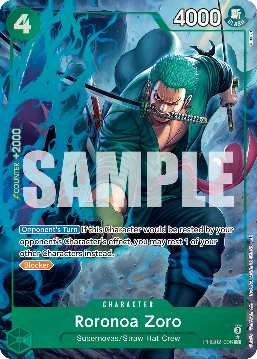 Roronoa Zoro (Alternate Art) [Premium Booster -The Best- Vol. 2] | Cards and Coasters CA