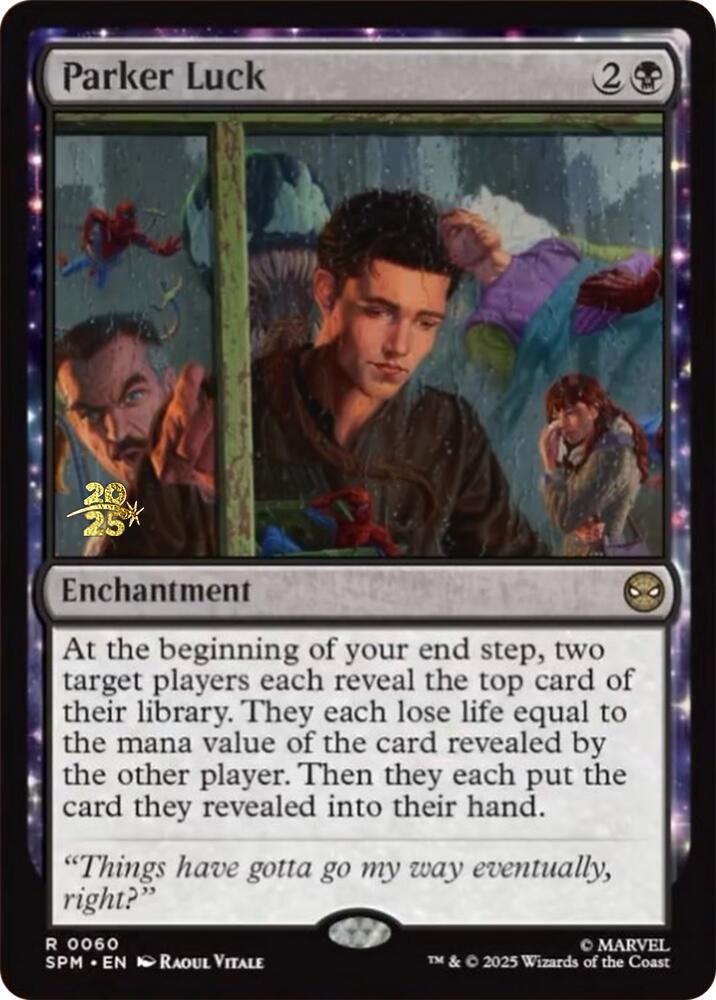 Parker Luck [Marvel's Spider-Man Prerelease Promos] | Cards and Coasters CA
