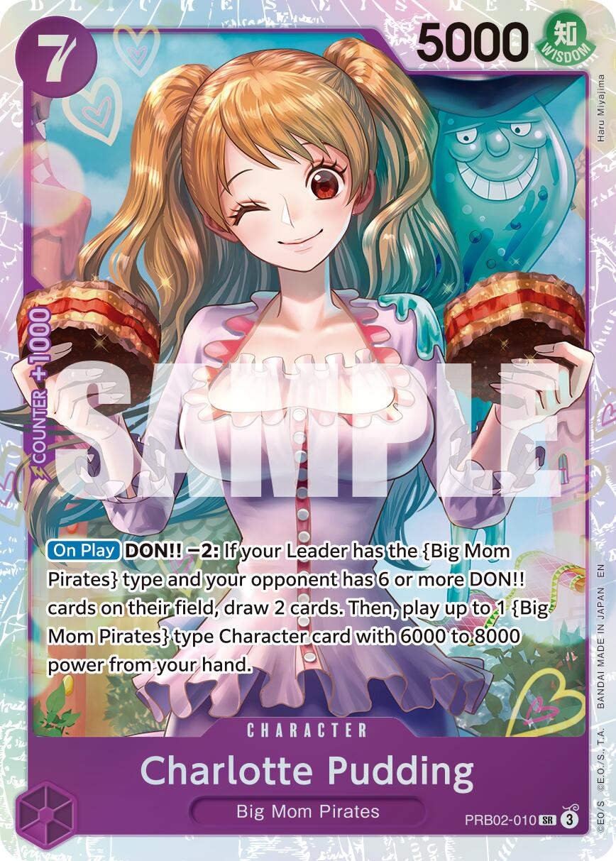Charlotte Pudding [Premium Booster -The Best- Vol. 2] | Cards and Coasters CA