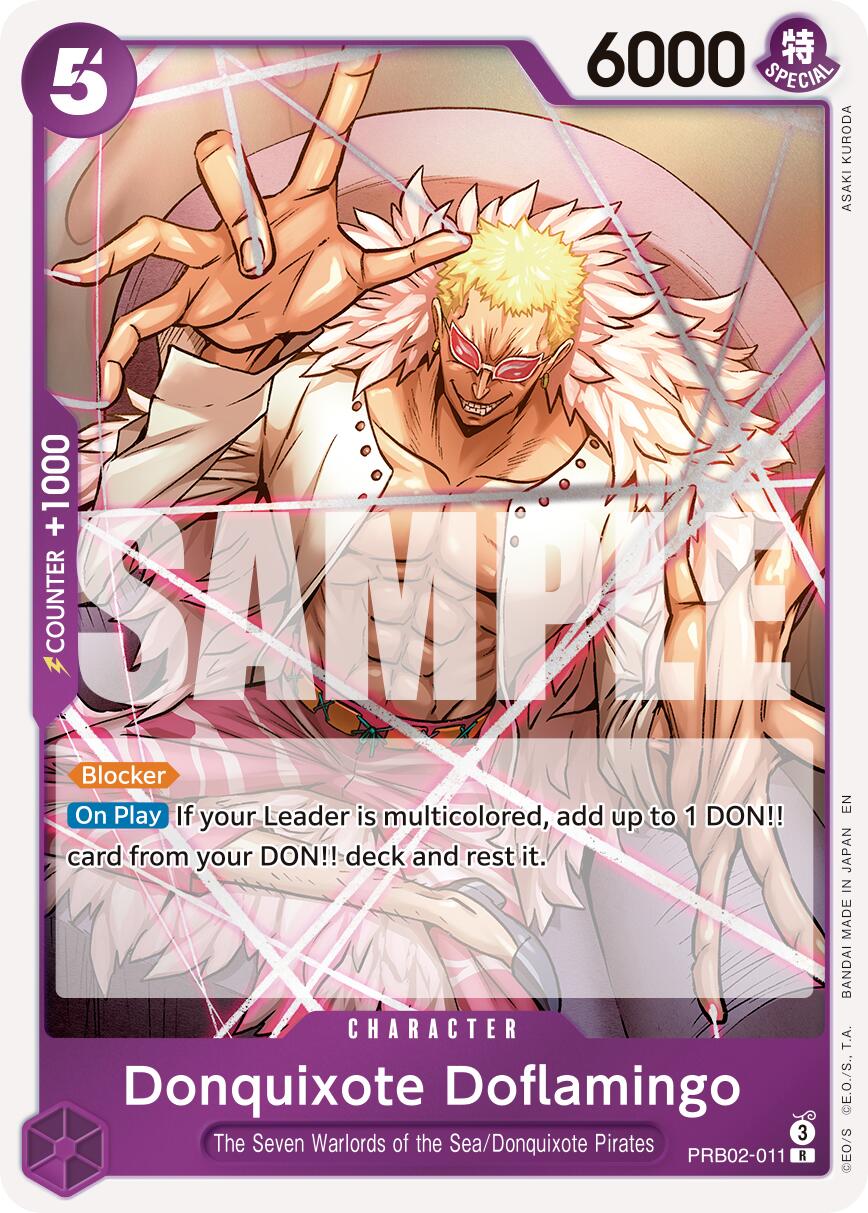Donquixote Doflamingo [Premium Booster -The Best- Vol. 2] | Cards and Coasters CA