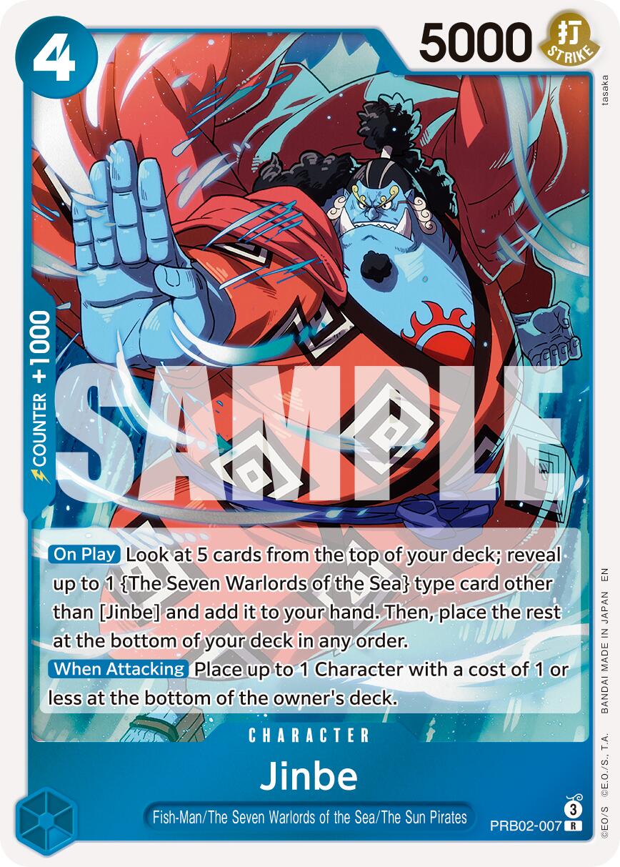 Jinbe (PRB02-007) [Premium Booster -The Best- Vol. 2] | Cards and Coasters CA