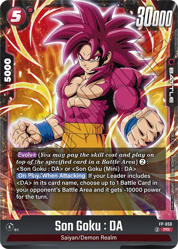 Son Goku : DA (FP-050) [Fusion World Promotion Cards] | Cards and Coasters CA
