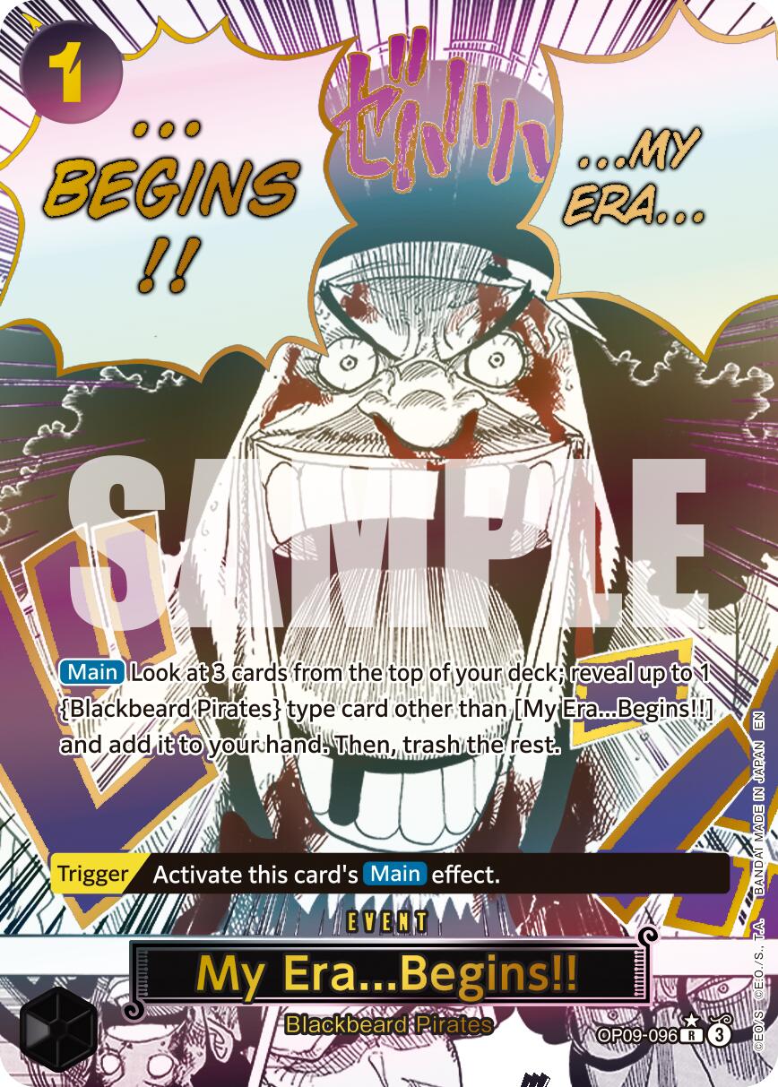 My Era...Begins!! (Alternate Art) [Premium Booster -The Best- Vol. 2] | Cards and Coasters CA