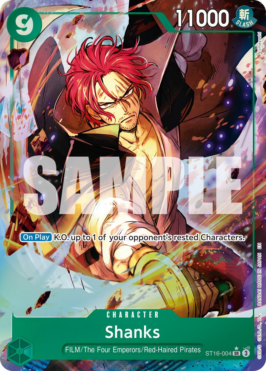 Shanks (ST16-004) (Alternate Art) [Premium Booster -The Best- Vol. 2] | Cards and Coasters CA