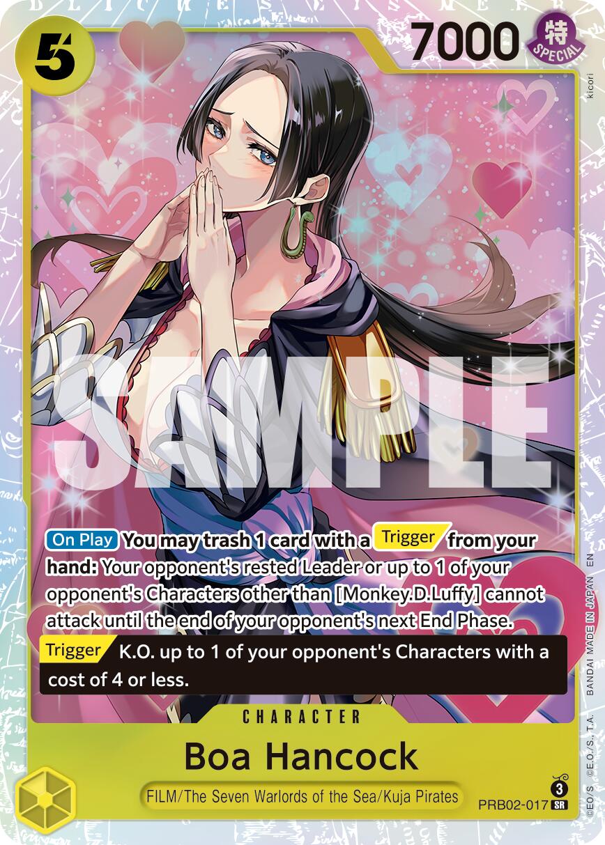 Boa Hancock [Premium Booster -The Best- Vol. 2] | Cards and Coasters CA