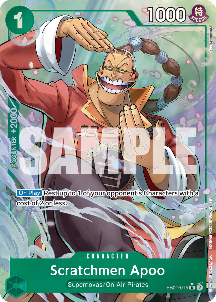 Scratchmen Apoo (Alternate Art) [Premium Booster -The Best- Vol. 2] | Cards and Coasters CA