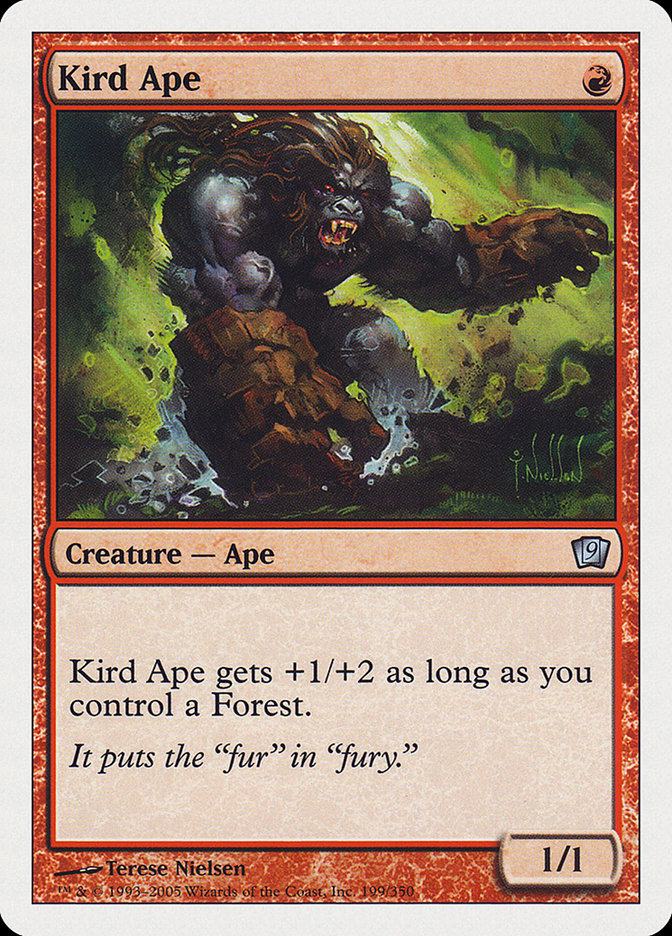 Kird Ape (9th Edition) [Oversize Cards] | Cards and Coasters CA