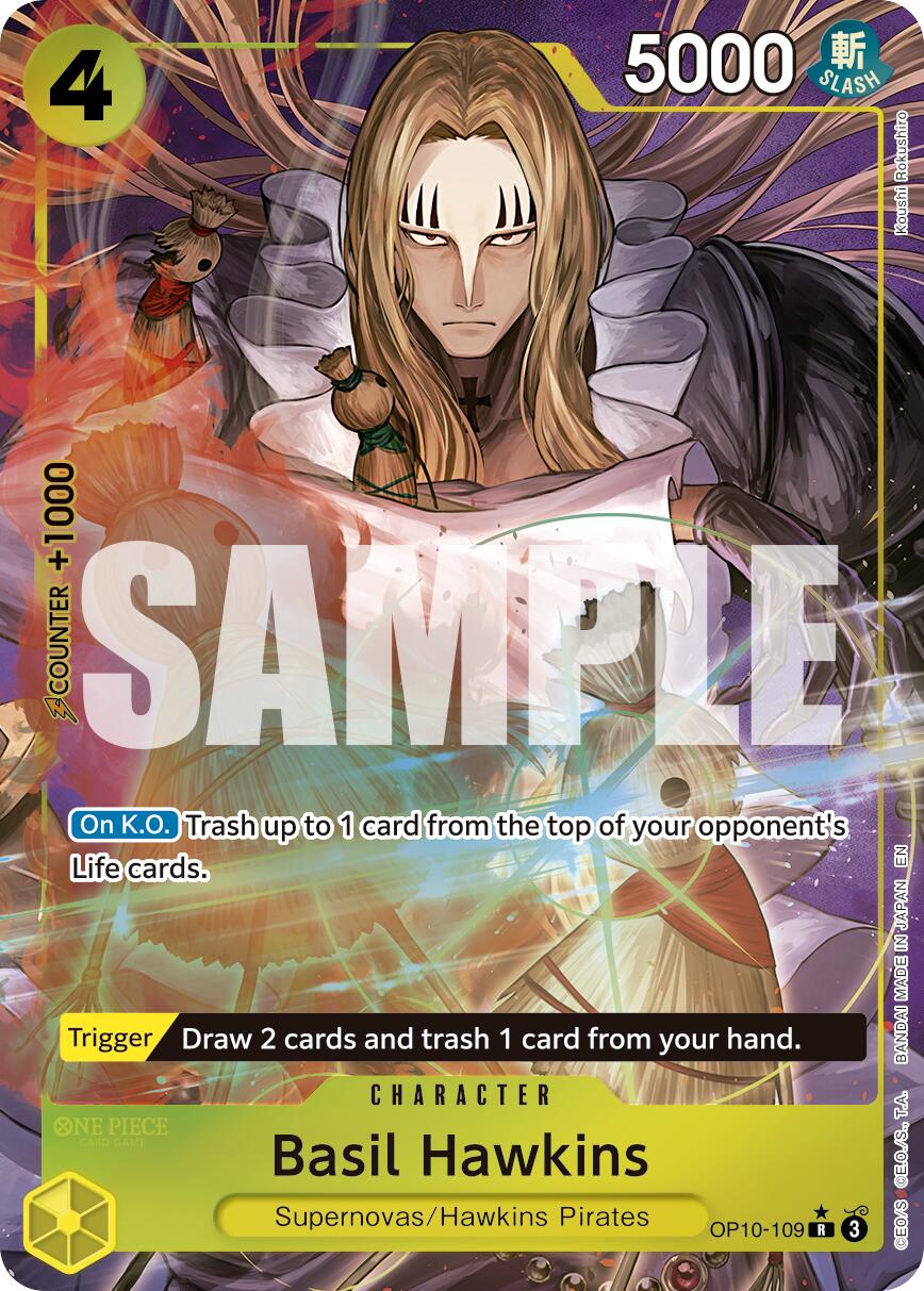 Basil Hawkins (Alternate Art) [Premium Booster -The Best- Vol. 2] | Cards and Coasters CA