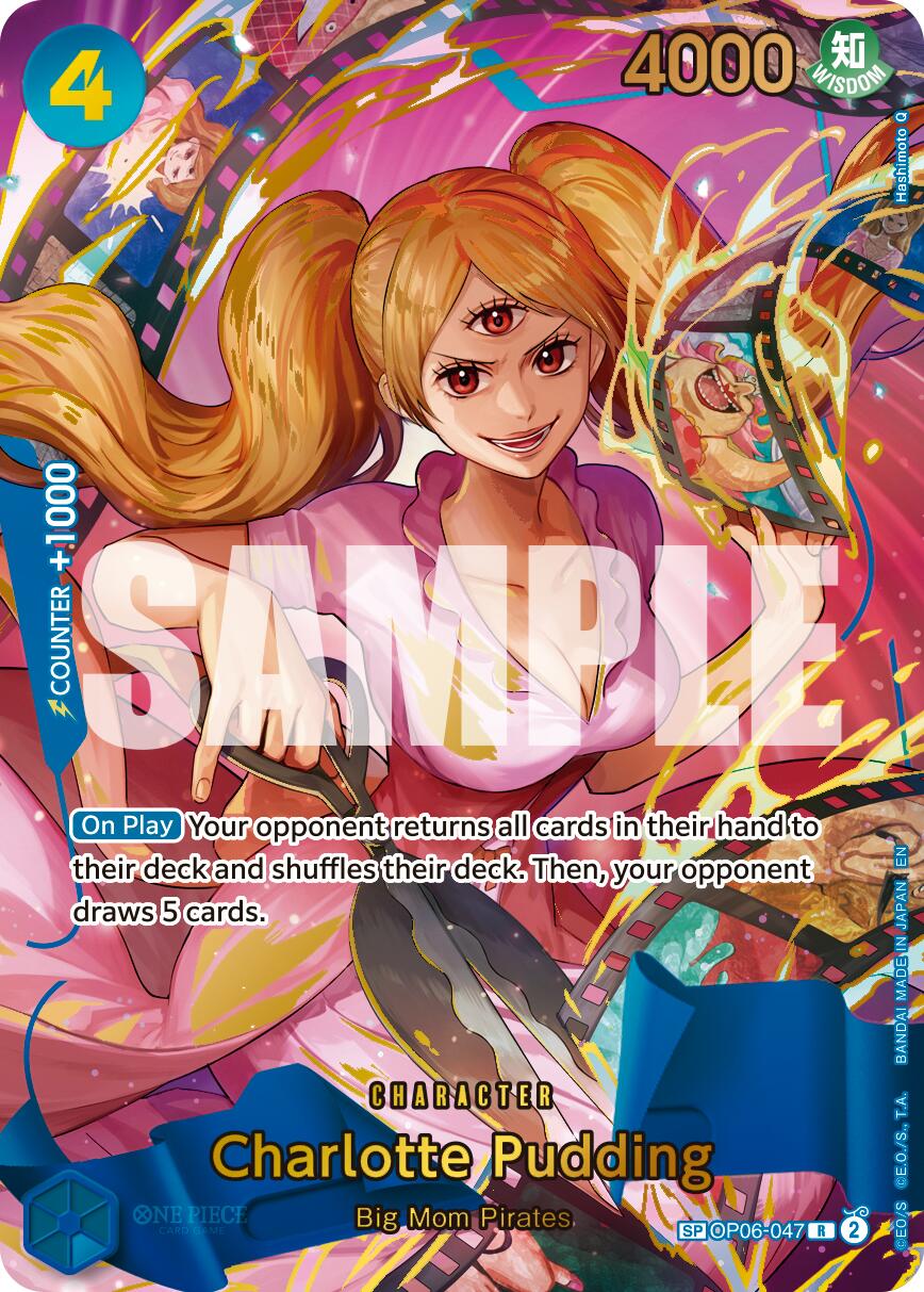 Charlotte Pudding (OP06-047) (Alternate Art) [Premium Booster -The Best- Vol. 2] | Cards and Coasters CA