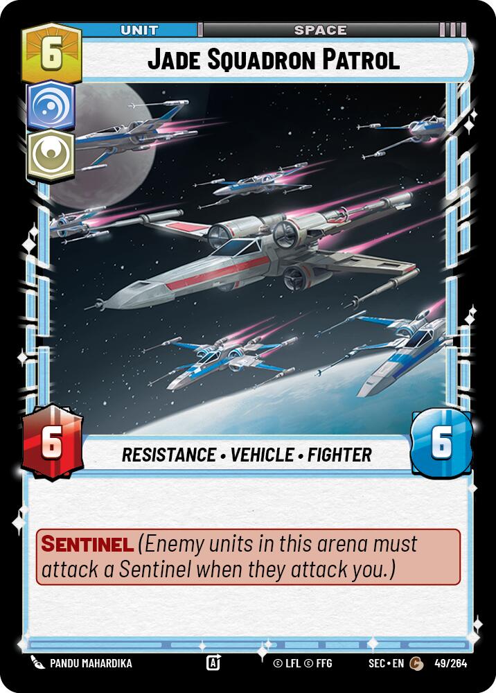 Jade Squadron Patrol (49/264) (49/264) [Secrets of Power] | Cards and Coasters CA