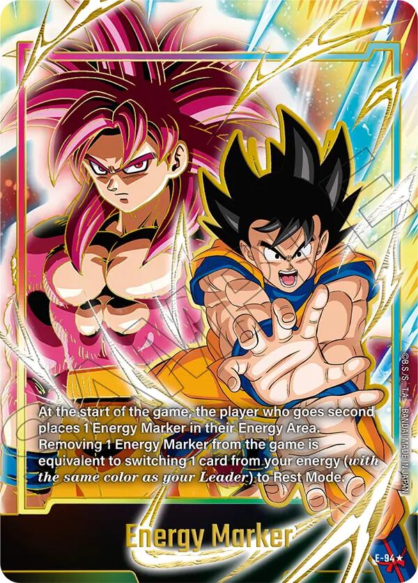 Energy Marker (E-94) (Gold) [Fusion World Energy Markers] | Cards and Coasters CA