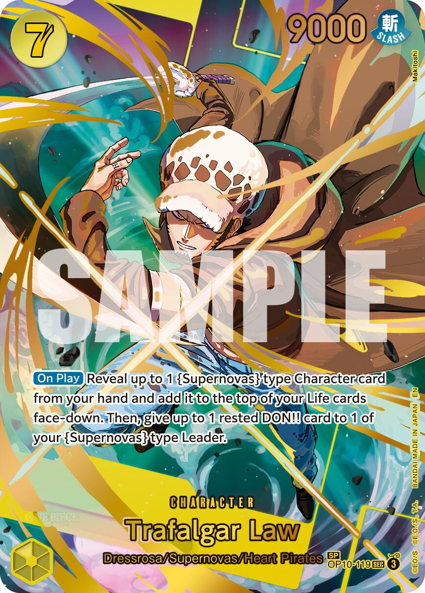Trafalgar Law (OP10-119) (SP) [Premium Booster -The Best- Vol. 2] | Cards and Coasters CA