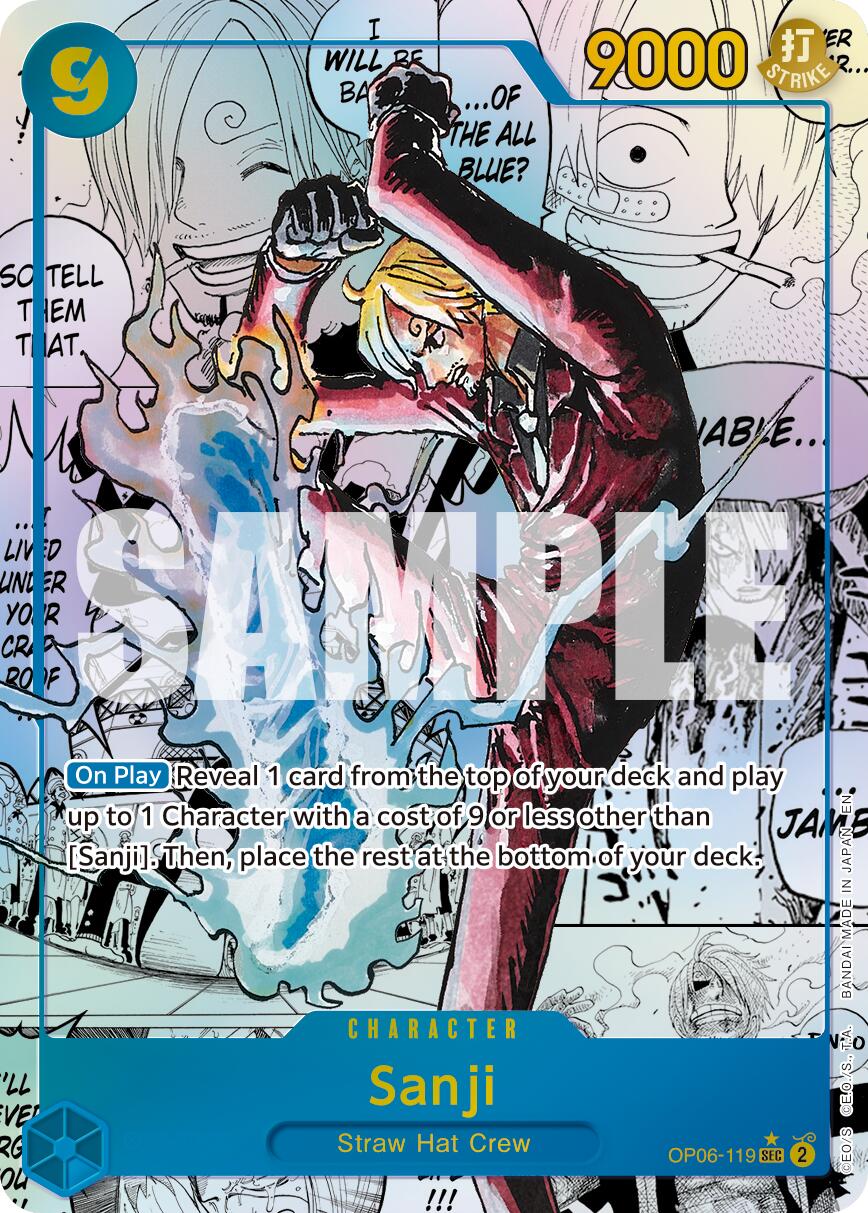 Sanji (Manga) [Premium Booster -The Best- Vol. 2] | Cards and Coasters CA