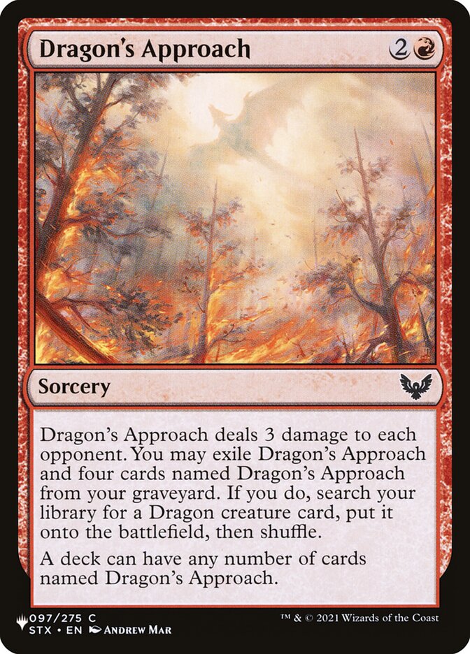 Dragon's Approach [The List] | Cards and Coasters CA