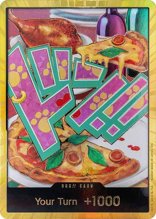 DON!! Card (Bonney) (Gold) [Premium Booster -The Best- Vol. 2] | Cards and Coasters CA