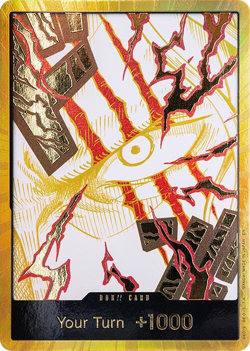 DON!! Card (Shanks) (Gold) [Premium Booster -The Best- Vol. 2] | Cards and Coasters CA